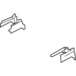 8A5Z5461749BA - Body: Track Cover for Ford: Taurus | Lincoln: MKS Image