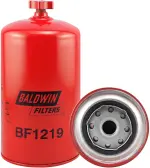 BF1219 - : Fuel/Water Separator Spin-on with Drain for Baldwin Image
