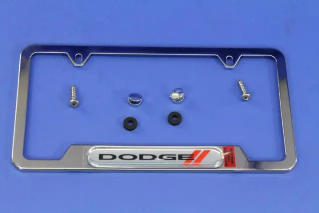 82214766AB - Exterior Accessories: License Plate Frame for Mopar Image