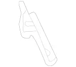 2126280041 - Front-End Assembly, Front Panel: Rail for Mercedes-Benz Image