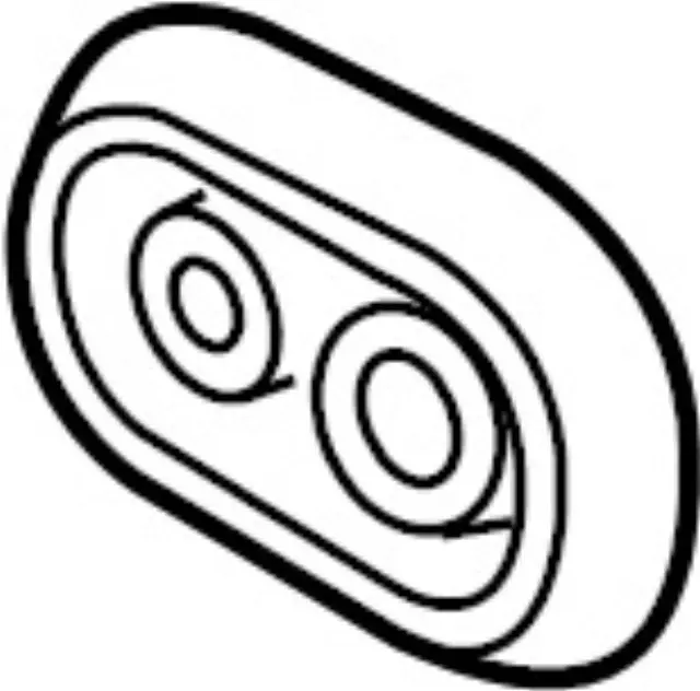 27289EG000 - HVAC: Evaporator Core Grommet for INFINITI: FX35, FX37, FX45, FX50, G35, QX50, QX70 Image