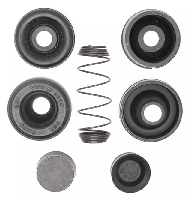 18031317 - : Rear Drum Brake Wheel Cylinder Repair Kit with Spring, Boots, and Caps for GM Image