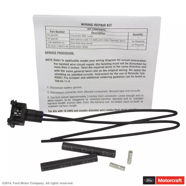 3U2Z14S411GLB - : Wire Assembly for Ford Image