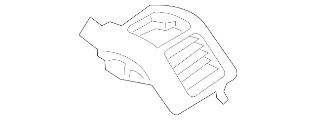 21183006547241 - Body: Vent Grille for Mercedes-Benz Image