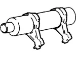 F77Z9E453BC - : Reservoir Vacuum for Ford Image