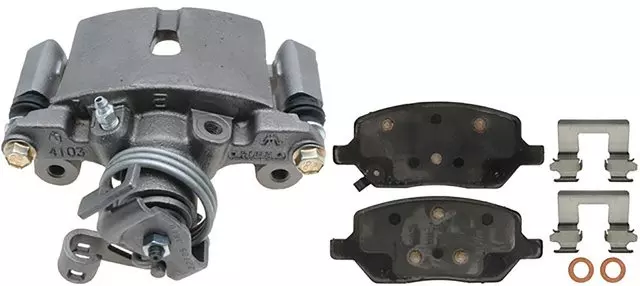 19286311 - : Rear Driver Side Disc Brake Caliper Assembly (Loaded Non-Coated), Remanufactured for GM Image