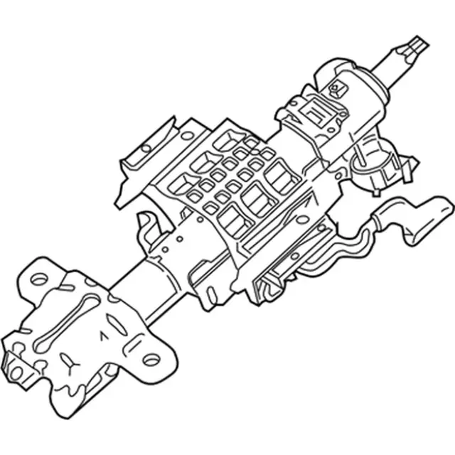 CC3Z3C529AP - Steering: Steering Column for Ford: F-250 Super Duty, F-350 Super Duty, F-450 Super Duty Image