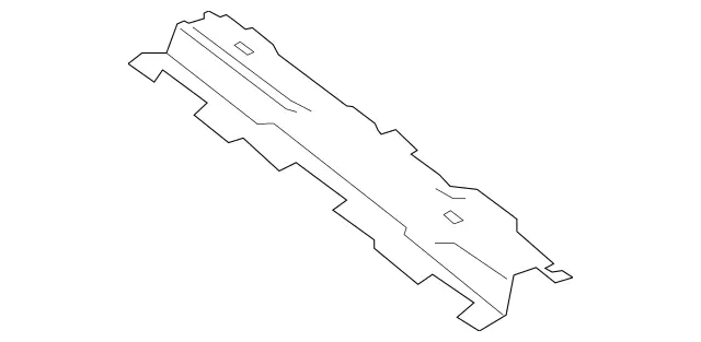 2226400014 - Rear End: Crossmember for Mercedes-Benz: Maybach GLS600, Maybach S550, Maybach S560, Maybach S600, Maybach S650, S450, S550, S550e, S560, S600, S63 AMG, S65 AMG Image image