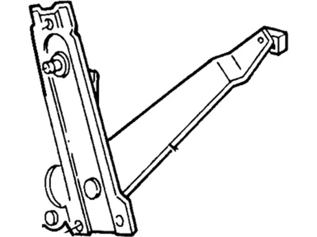 WLR15 - Body: Window Regulator for Ford: Bronco, F-150, F-250, F-350, F-Super Duty Image