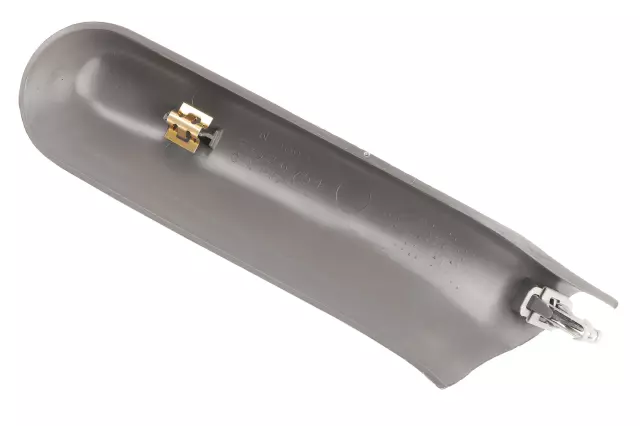 23326755 - Body: Medium Dark Pewter II Rear Passenger Side Door Upper Roller Bracket Garnish Molding for GM Image