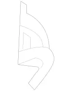 2318690232 - Attachment Parts: Retaining Bracket for Mercedes-Benz Image