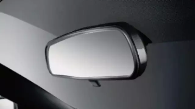 T99G35RL1B - Interior: Rear View Mirror Cover, Black for Nissan: Kicks Image