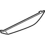 FJ7Z78239A00HA - Body: Applique for Lincoln: MKC Image