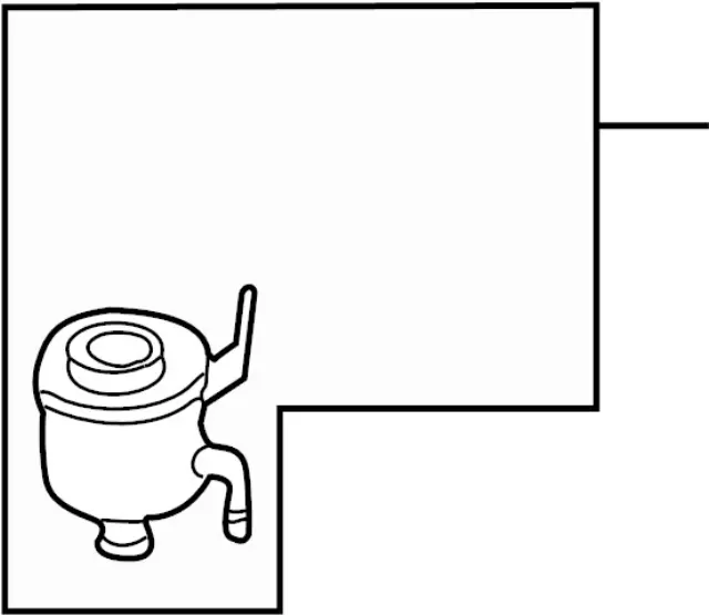 491804W000 - Steering: Reservoir Assembly for INFINITI: QX4 Image