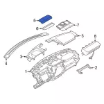 ML3Z18978BB - Body: Speaker Grille for Ford: F-150 Image