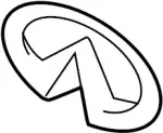 628905CA0A - Body: Emblem for Infiniti Image