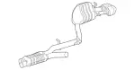 2124907035 - : Exhaust Line for Mercedes-Benz Image