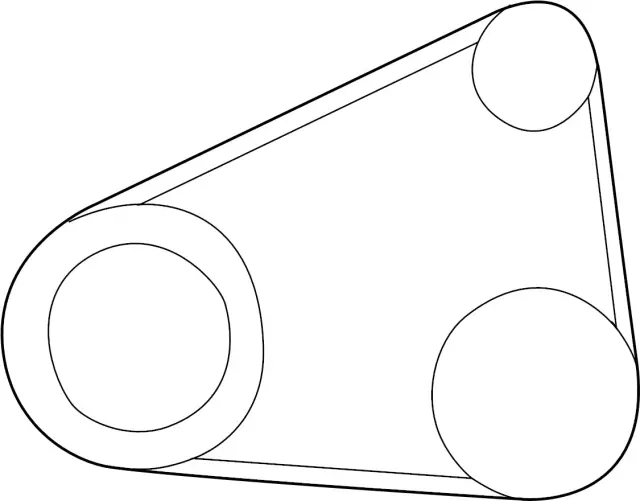 A195053J12 - : Accessory Drive Belt for INFINITI: G20 Image