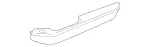 16673001288Q67 - Body: Armrest for Mercedes-Benz Image