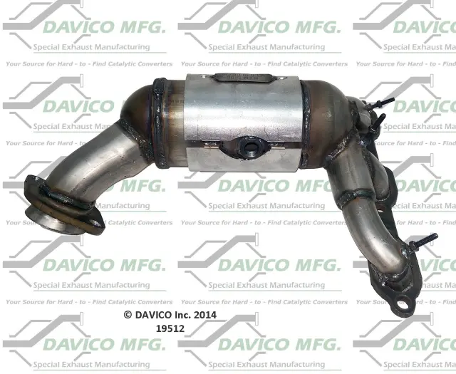 19512 - Exhaust: Direct Fit Catalytic Converter for DAVICO CONVERTERS Image