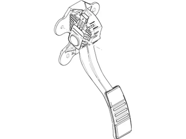 CR3Z9F836H - : Pedal Travel Sensor for Ford: Mustang Image