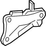 144D05CA1A - Engine: Turbo Sensor Bracket for Infiniti Image