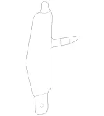 2089100675 - Front Seats: Upholstery Insert for Mercedes-Benz Image