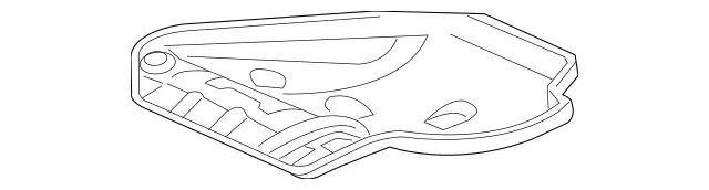 2119200222 - Rear Seat Bench: Cushion Frame for Mercedes-Benz: E320, E500 Image image