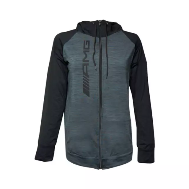 144389883 - : Mer Womens AMG Full-Zip Hoodie Sweatshir for Mercedes-Benz Image