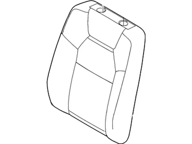 9L2Z7864417BA - Body: Seat Back Cover for Ford: Explorer, Explorer Sport Trac | Mercury: Mountaineer Image