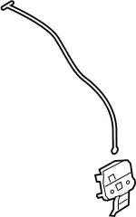 84631JJ51B - Body: Lock for INFINITI: G25, G37, Q60 Image