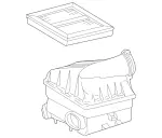 1635050360 - : Air Filter for Mercedes-Benz: ML430, ML55 AMG Image