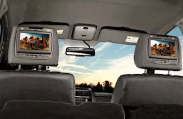VBL8Z10E947EA - Audio/Video: DVD By Invision - Dual Head Restraint, Cloth for Ford Image