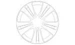 21840109007X21 - : Wheel - Front for Mercedes-Benz Image