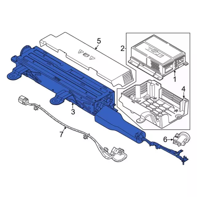 PU5Z19G317J - Household, Shop &amp; Office Products: Power Inverter for Ford: F-150, F-250 Super Duty, F-350 Super Duty, F-450 Super Duty Image