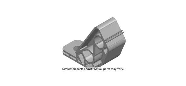 15168622 - : Fuel Feed, Evaporative Emission, And Return Hose Clip for GM Image