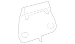 2196920114 - Covering and Lining: Holder for Mercedes-Benz: CLS500, CLS55 AMG, CLS550, CLS63 AMG Image