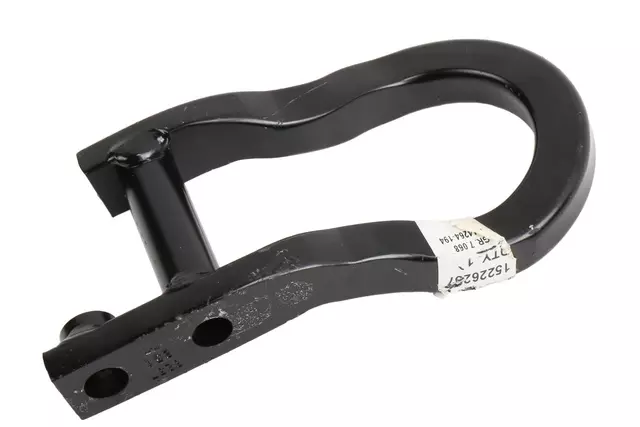OEM NEW 2007-19 GM Chevrolet GMC Left Right Front Frame Tow Hook Black 15226257 - GM (15226257)