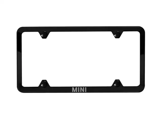 51805A5CFA8 - Exterior: Laser Slimline Frame - Black for Mini: Cooper Image