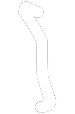 2215013584 - : Coolant Hose for Mercedes-Benz Image