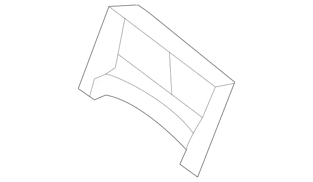 25168901379051 - Body: Rear Cover for Mercedes-Benz Image