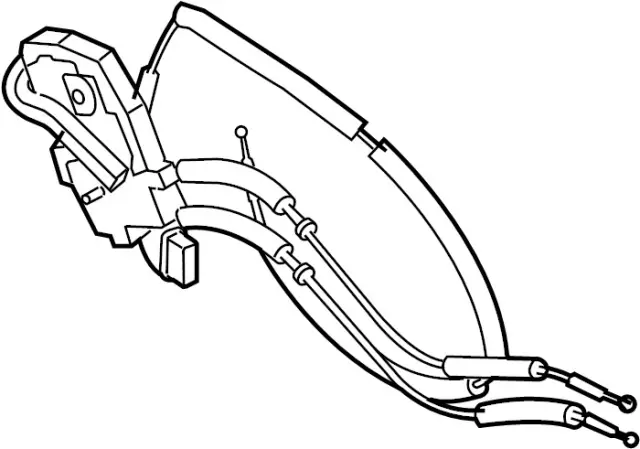 825001BA0A - Body: Lock Assembly for INFINITI: EX35, EX37, QX50 Image