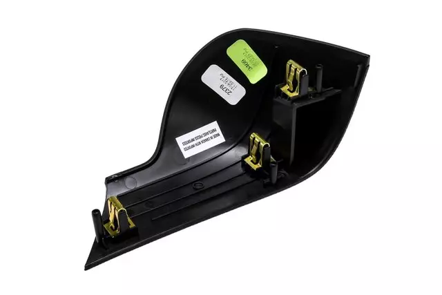 Jet Black Front Driver Side Door Armrest Cover Trim - GM (22824679)