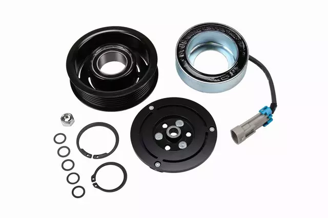 Air Conditioning Clutch Kit With Clutch, Pulley, Coil, Shims, Retainers, And Nuts - GM (42783862)