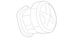 24683037009051 - : Vent Grille for Mercedes-Benz Image