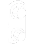 9063100459 - Body: Step Bumper Nut Plate for Mercedes-Benz: Sprinter 1500, Sprinter 2500, Sprinter 3500, Sprinter 3500XD Image
