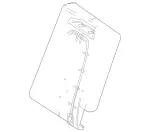 2479302000 - : Pad, Backrest for Mercedes-Benz Image