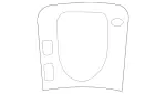 22068062393000 - Body: Trim Bezel for Mercedes-Benz Image