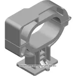 11549269 - : Air Conditioning Compressor Hose and Evaporator Tube Clip for GM Image