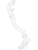 2238304302 - Heating and Ventilation: Refrigerant Line for Mercedes-Benz: S580e, S63 AMG E Performance Image